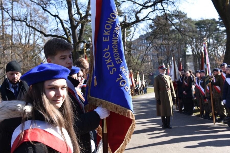 Uroczystości w Parku Jordana. Fot. Żaneta Wierzgacz (IPN)