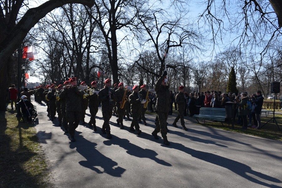 Uroczystości w Parku Jordana. Fot. Żaneta Wierzgacz (IPN)