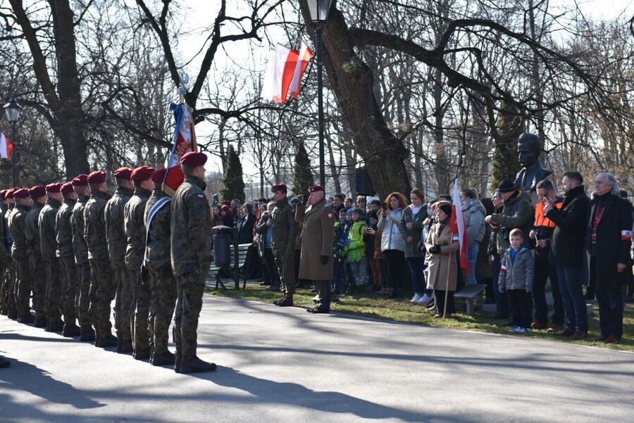 Uroczystości w Parku Jordana. Fot. Żaneta Wierzgacz (IPN)