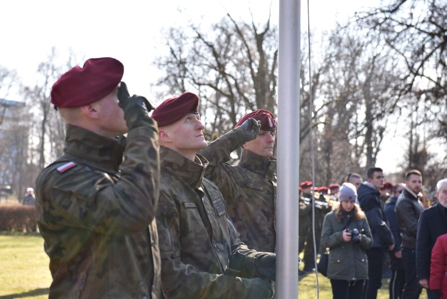 Uroczystości w Parku Jordana. Fot. Żaneta Wierzgacz (IPN)