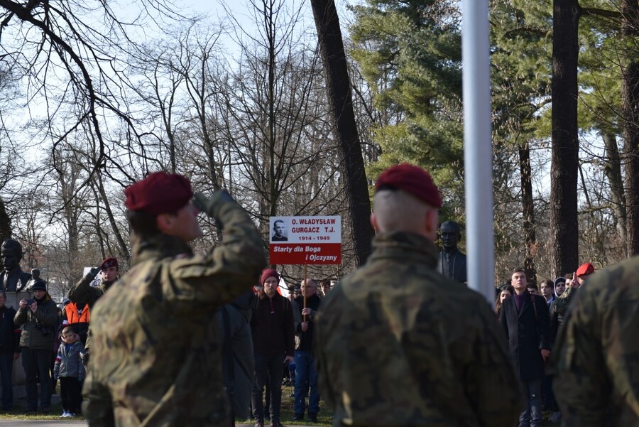 Uroczystości w Parku Jordana. Fot. Żaneta Wierzgacz (IPN)