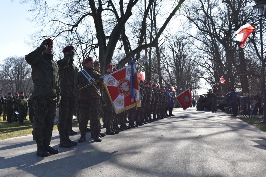 Uroczystości w Parku Jordana. Fot. Żaneta Wierzgacz (IPN)