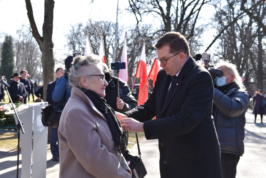 Uroczystości w Parku Jordana. Fot. Żaneta Wierzgacz (IPN)