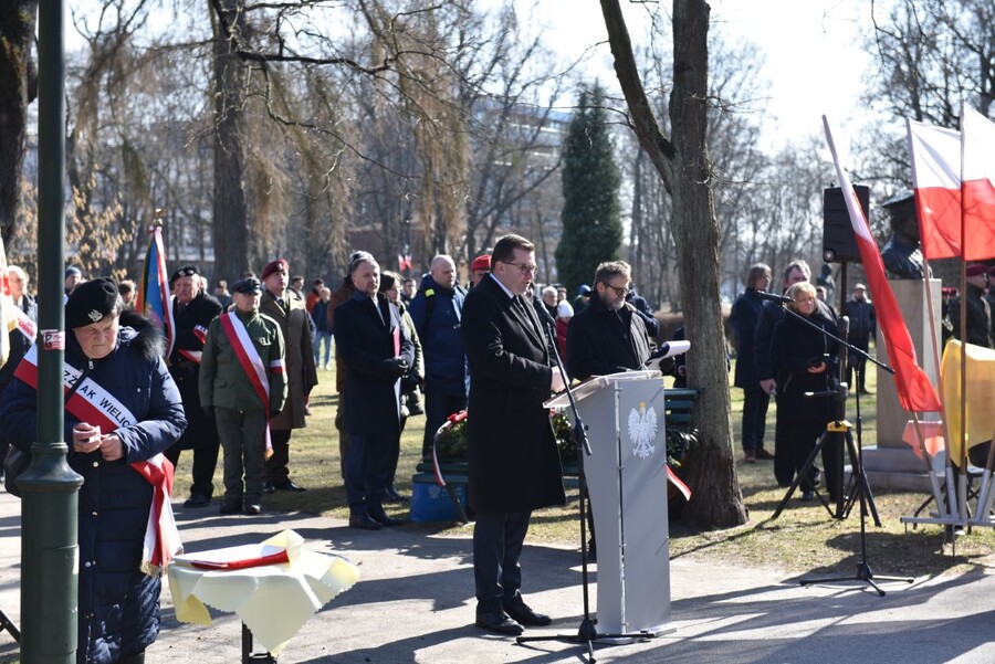 Uroczystości w Parku Jordana. Fot. Żaneta Wierzgacz (IPN)
