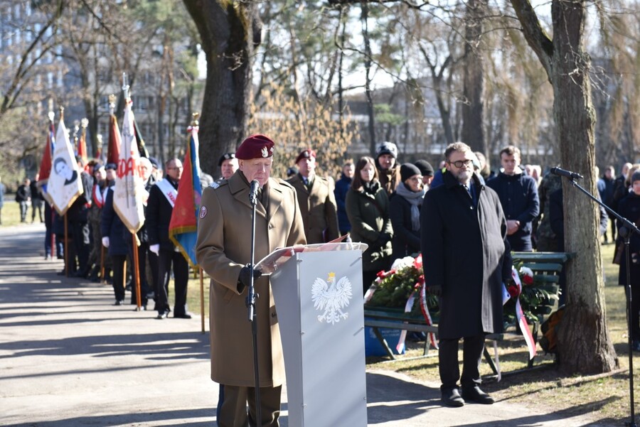Uroczystości w Parku Jordana. Fot. Żaneta Wierzgacz (IPN)