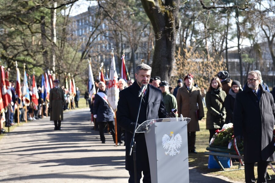 Uroczystości w Parku Jordana. Fot. Żaneta Wierzgacz (IPN)