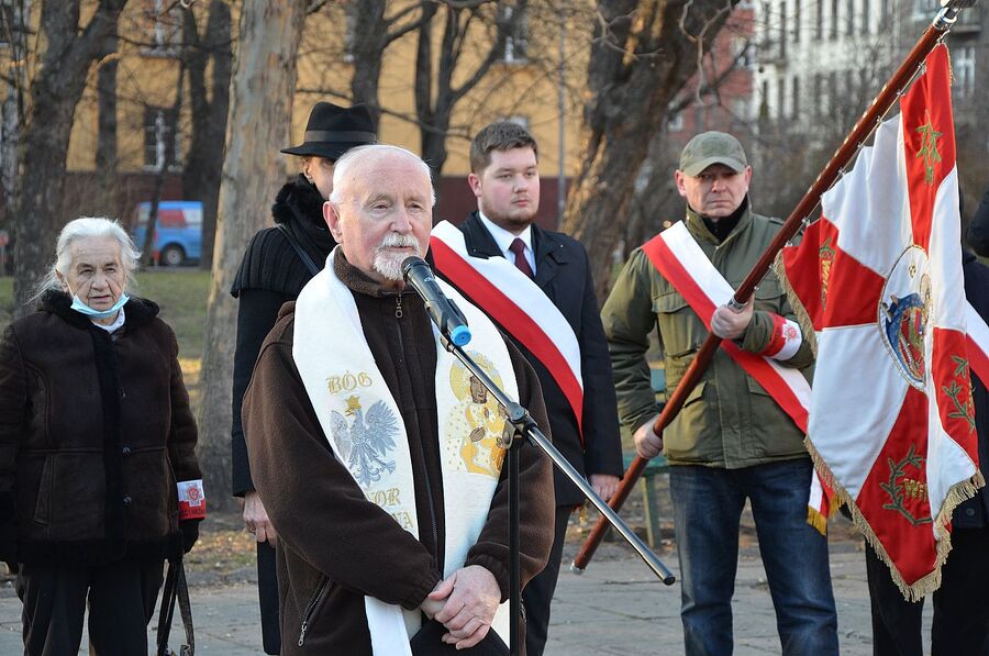 Uroczystość na pl. Inwalidów w Krakowie. Fot. Janusz Ślęzak (IPN)