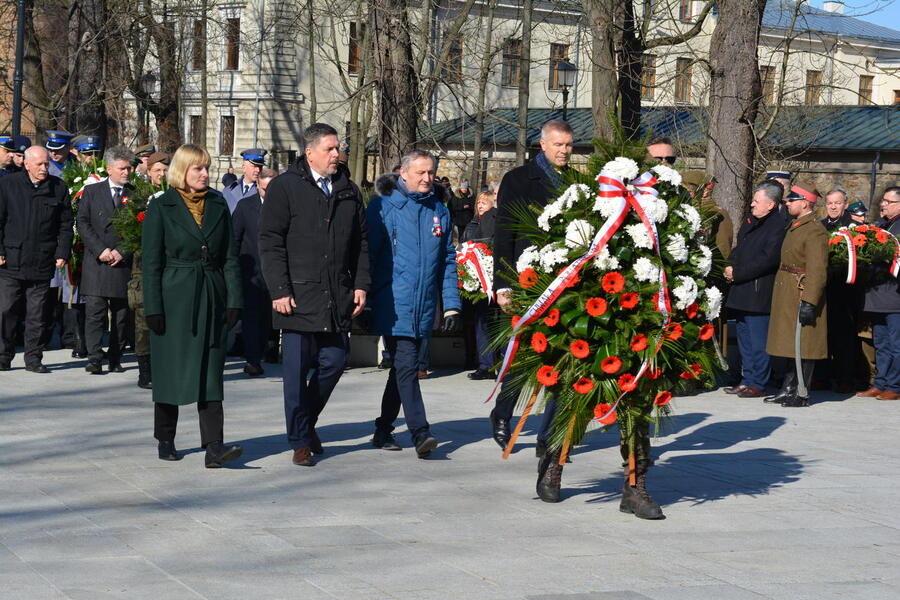 Kieleckie uroczystości w Narodowym Dniu Pamięci Żołnierzy Wyklętych. Fot. Hubert Krężołek (IPN)