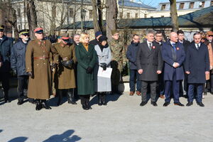 Kieleckie uroczystości w Narodowym Dniu Pamięci Żołnierzy Wyklętych. Fot. Hubert Krężołek (IPN)