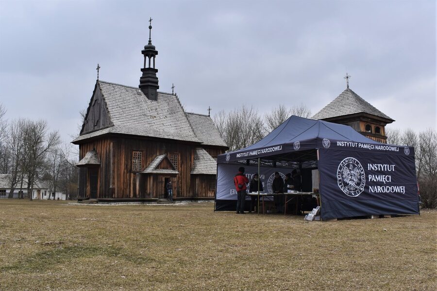 Bieg „Tropem Wilczym” w Tokarni. Fot. Michał Zawisza