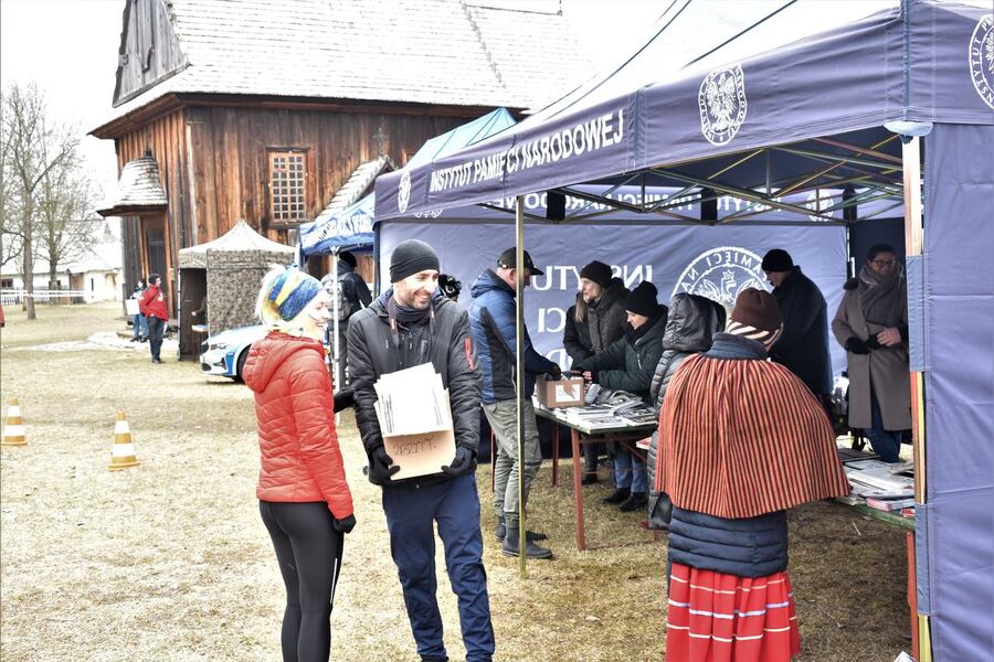 Bieg „Tropem Wilczym” w Tokarni. Fot. Michał Zawisza