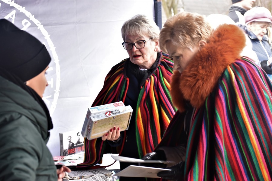 Bieg „Tropem Wilczym” w Tokarni. Fot. Michał Zawisza