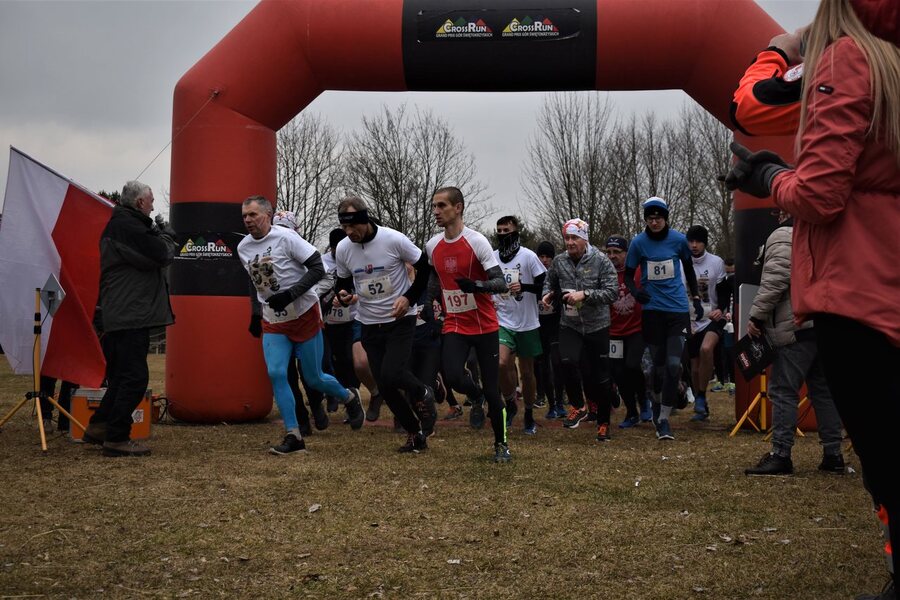 Bieg „Tropem Wilczym” w Tokarni. Fot. Michał Zawisza