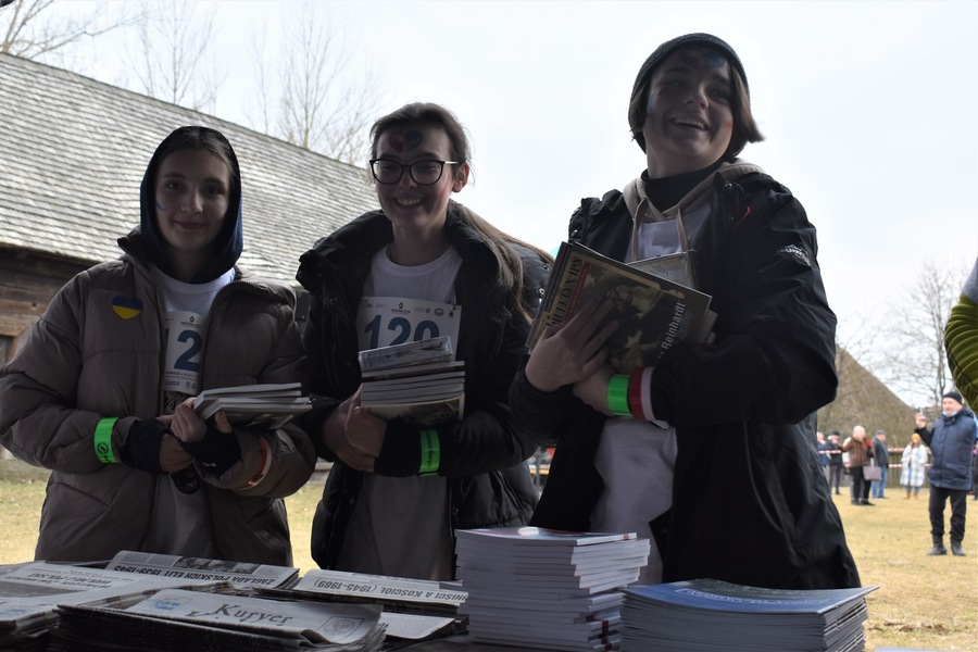 Bieg „Tropem Wilczym” w Tokarni. Fot. Michał Zawisza