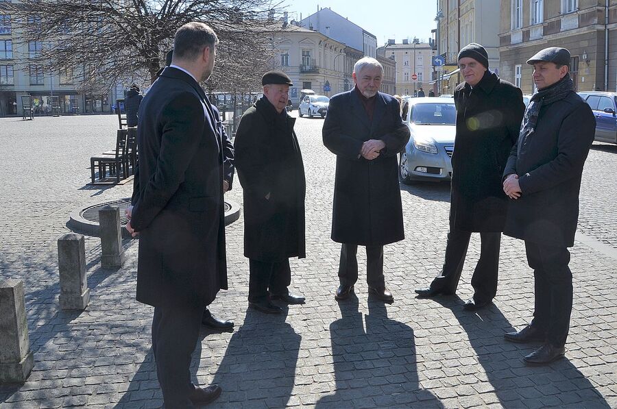 Uroczystość w 79. rocznicę likwidacji krakowskiego getta. Fot. Janusz Ślęzak (IPN)