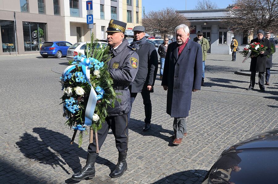 Uroczystość w 79. rocznicę likwidacji krakowskiego getta. Fot. Janusz Ślęzak (IPN)