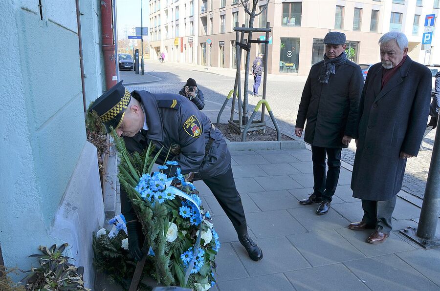 Uroczystość w 79. rocznicę likwidacji krakowskiego getta. Fot. Janusz Ślęzak (IPN)