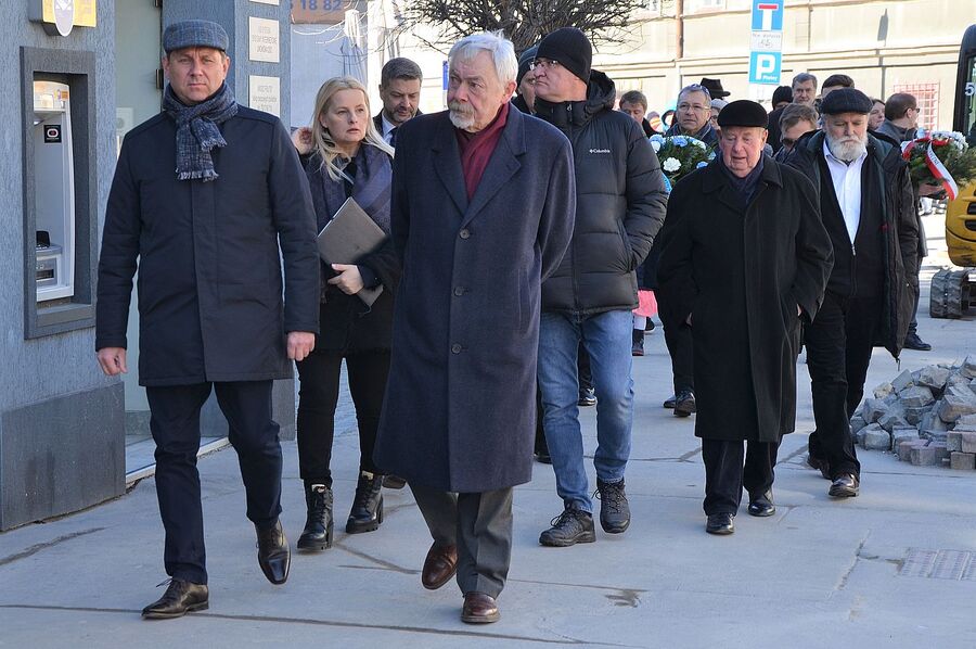 Uroczystość w 79. rocznicę likwidacji krakowskiego getta. Fot. Janusz Ślęzak (IPN)