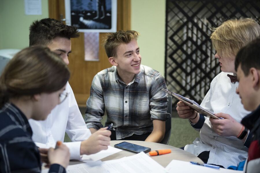 Eliminacje VI Małopolskiego Turnieju Debat Historycznych. Fot. Agnieszka Masłowska (IPN)