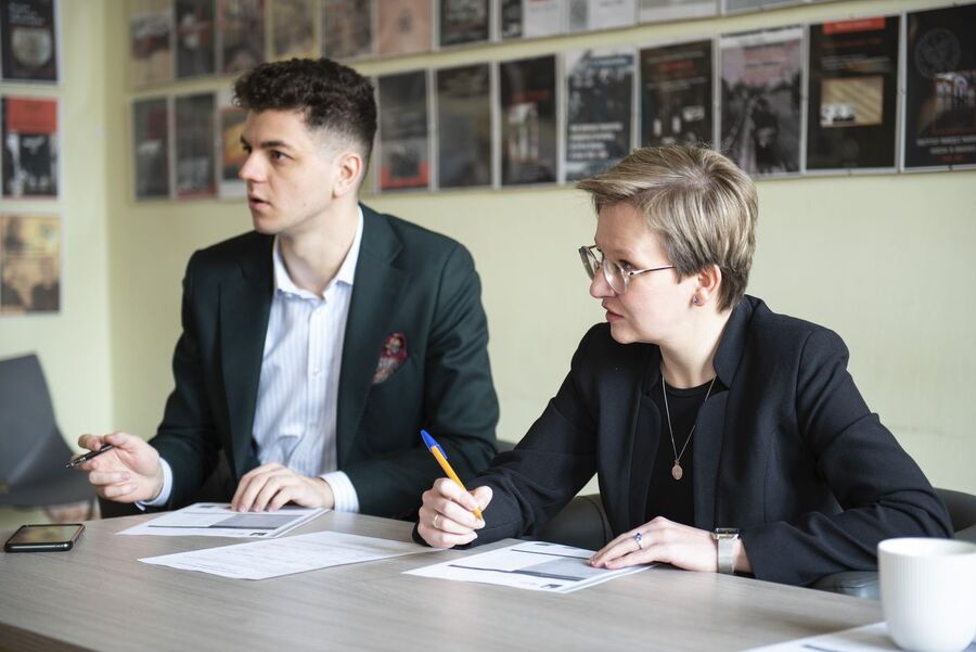 Eliminacje VI Małopolskiego Turnieju Debat Historycznych. Fot. Agnieszka Masłowska (IPN)