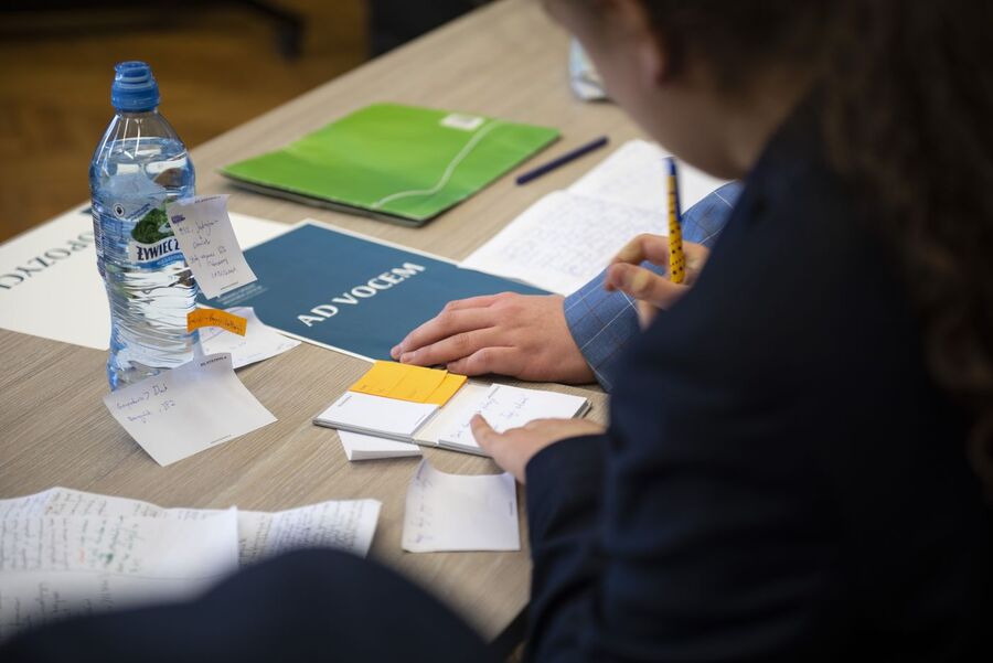 Eliminacje VI Małopolskiego Turnieju Debat Historycznych. Fot. Agnieszka Masłowska (IPN)