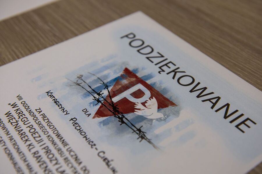 Krakowski półfinał konkursu „W kręgu poezji i prozy lagrowej więźniarek KL Ravensbrück”. Fot. Agnieszka Masłowska (IPN)