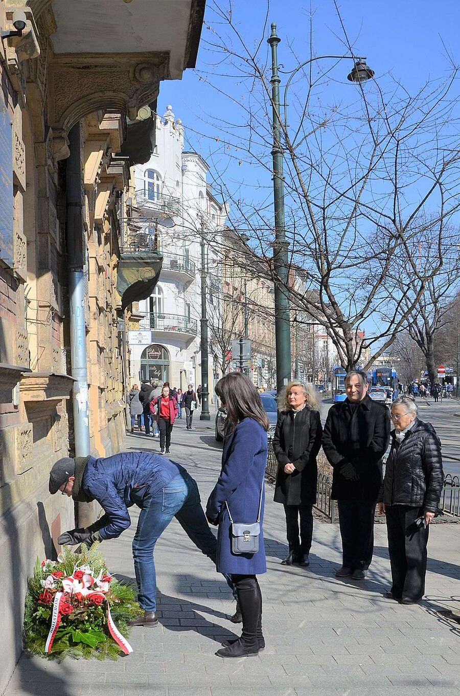 W Krakowie uczczono profesorów i studentów tajnego nauczania na UJ. Fot. Janusz Ślęzak (IPN)
