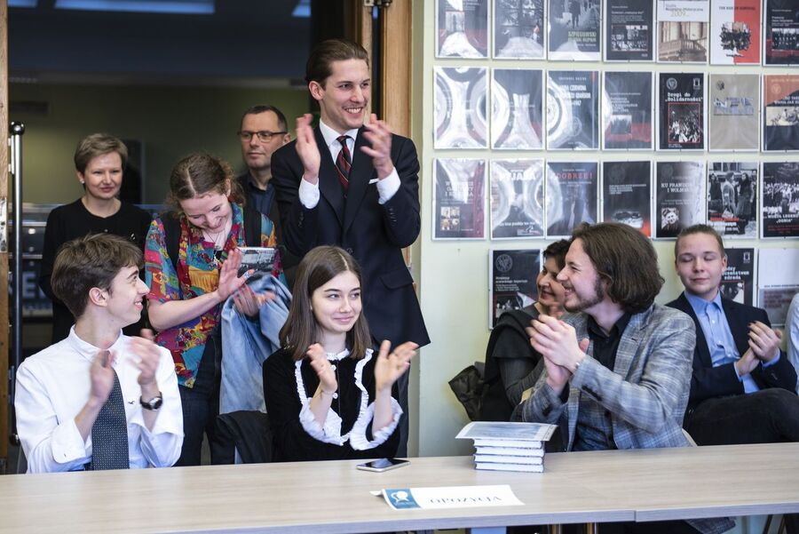 Eliminacje VI Małopolskiego Turnieju Debat Historycznych. Fot. Agnieszka Masłowska (IPN)