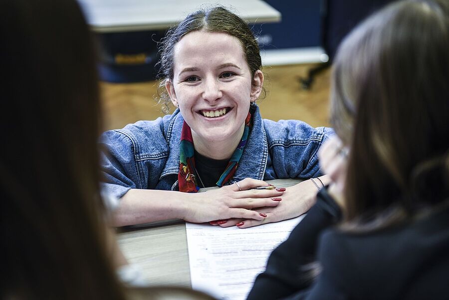 Eliminacje VI Małopolskiego Turnieju Debat Historycznych. Fot. Agnieszka Masłowska (IPN)