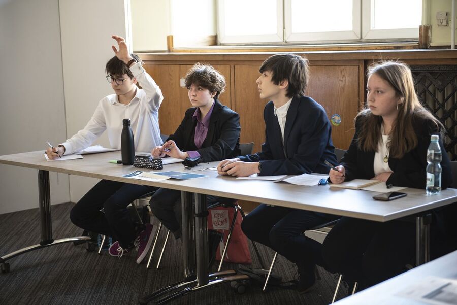 Eliminacje VI Małopolskiego Turnieju Debat Historycznych. Fot. Agnieszka Masłowska (IPN)