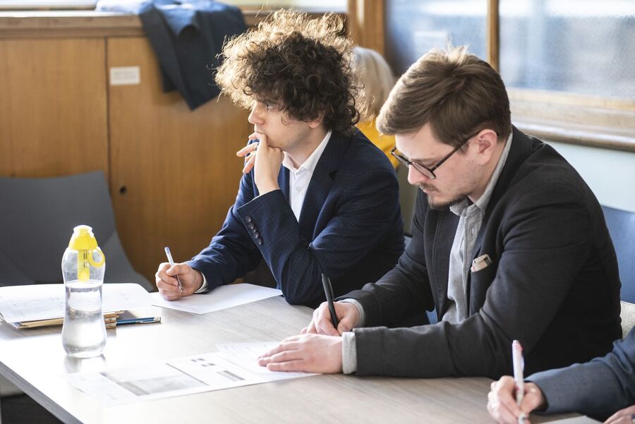 Eliminacje VI Małopolskiego Turnieju Debat Historycznych. Fot. Agnieszka Masłowska (IPN)