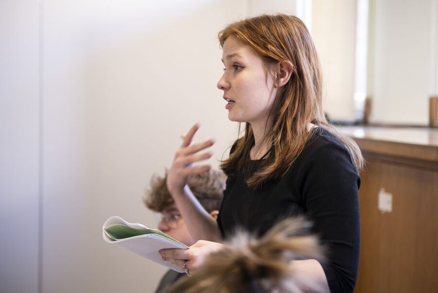 Eliminacje VI Małopolskiego Turnieju Debat Historycznych. Fot. Agnieszka Masłowska (IPN)