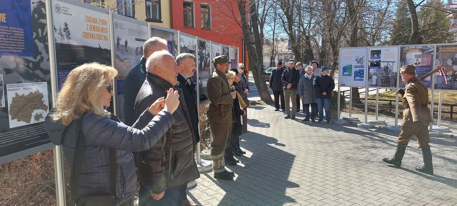 Nowy Targ. Wystawy o Holokauście i Polakach ratujących Żydów. Fot. IPN