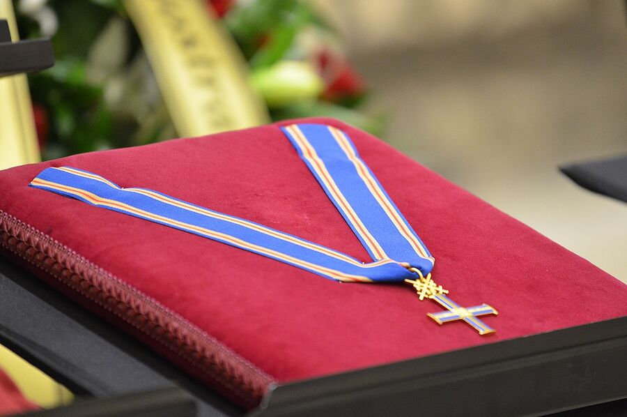 Kraków. Uroczystości pogrzebowe trzech Żołnierzy Wyklętych. Fot. Janusz Ślęzak (IPN)