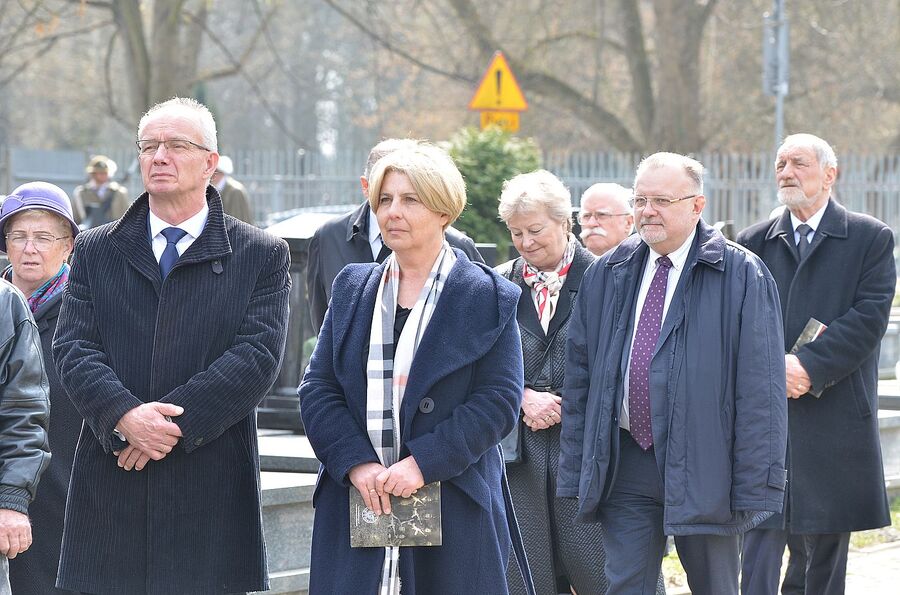 Kraków. Uroczystości pogrzebowe trzech Żołnierzy Wyklętych. Fot. Janusz Ślęzak (IPN)
