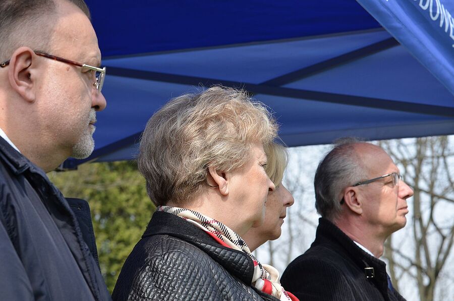 Kraków. Uroczystości pogrzebowe trzech Żołnierzy Wyklętych. Fot. Janusz Ślęzak (IPN)