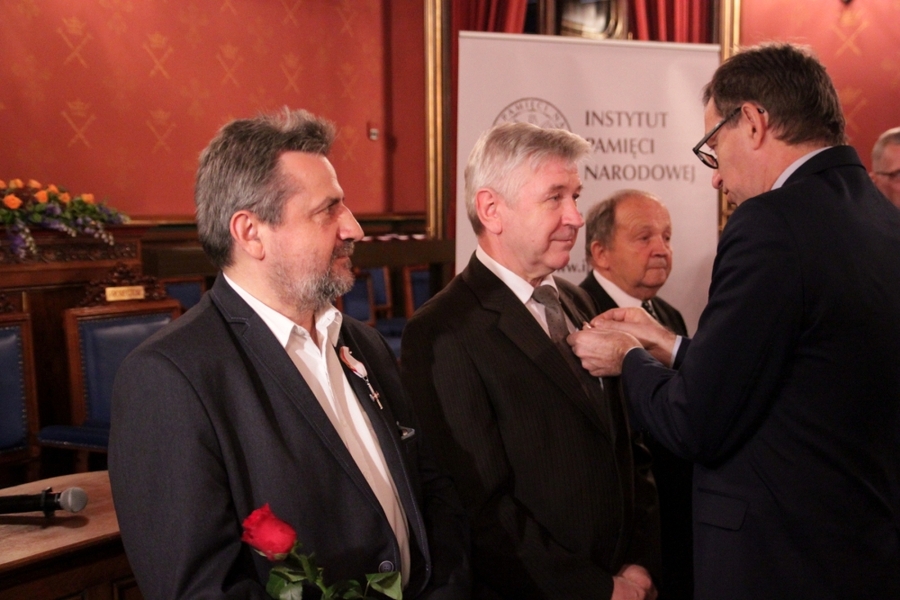 Uroczystość wręczenia Krzyży Wolności i Solidarności – Kraków, 8 listopada 2016