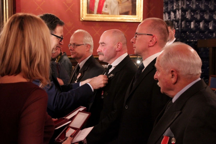 Uroczystość wręczenia Krzyży Wolności i Solidarności – Kraków, 8 listopada 2016