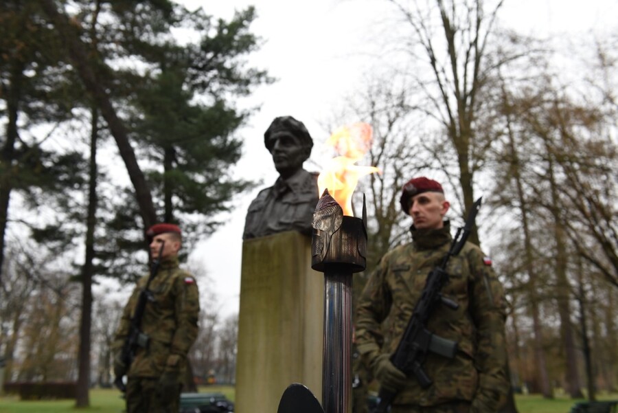 130. rocznica urodzin gen. Stanisława Maczka. Fot. Żaneta Wierzgacz (IPN)