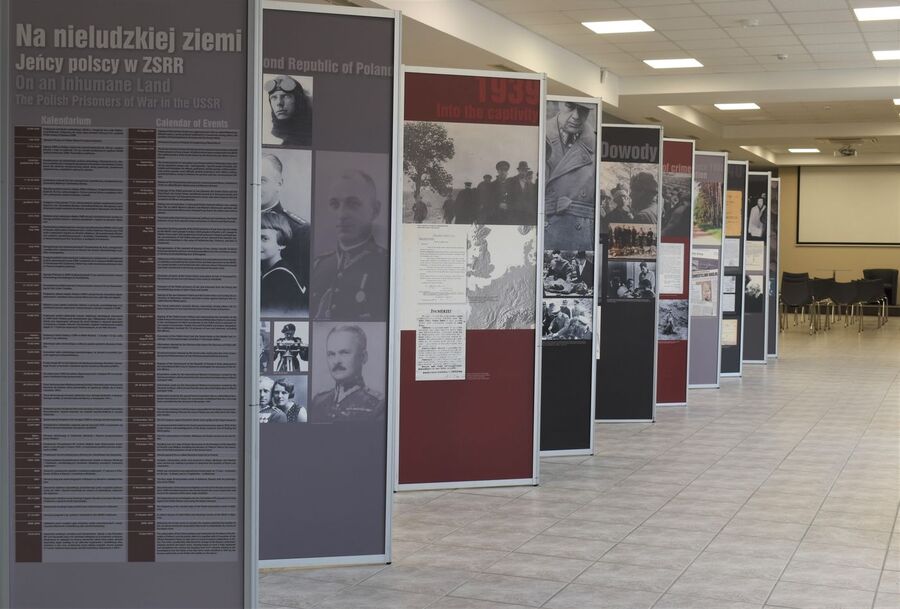 Wystawa „Na nieludzkiej ziemi. Jeńcy polscy w ZSRR”. Fot. IPN