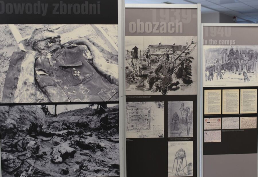 Wystawa „Na nieludzkiej ziemi. Jeńcy polscy w ZSRR”. Fot. IPN