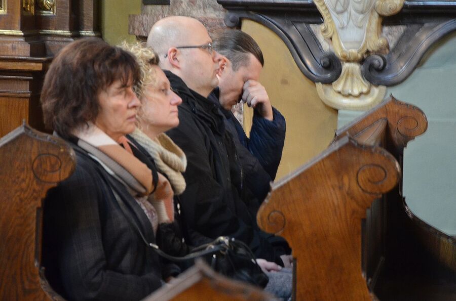 Msza święta za duszę śp. Janusza Kurtyki. Fot. Janusz Ślęzak (IPN)