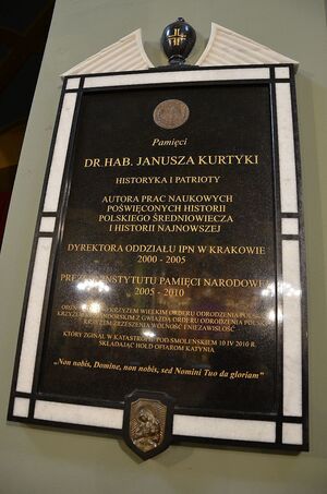 Msza święta za duszę śp. Janusza Kurtyki. Fot. Janusz Ślęzak (IPN)