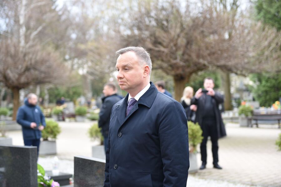 Kraków. Dwunasta rocznica katastrofy smoleńskiej. Fot. Żaneta Wierzgacz (IPN)