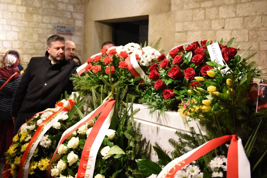 Kraków. Dwunasta rocznica katastrofy smoleńskiej. Fot. Żaneta Wierzgacz (IPN)