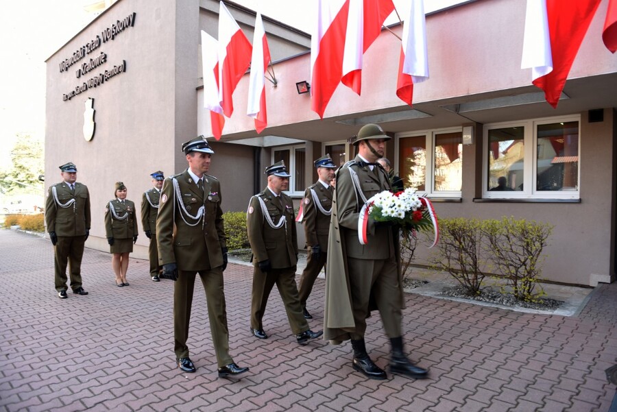 Tablica pamięci ofiar zbrodni katyńskiej. Fot. Żaneta Wierzgacz (IPN)