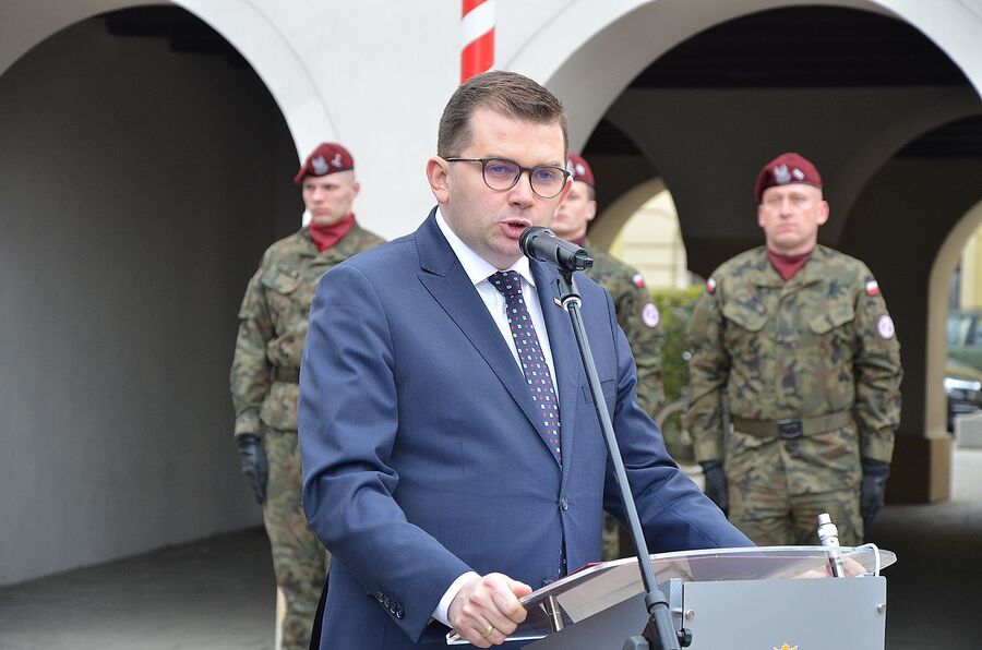 Krakowskie uroczystości w Dniu Pamięci Ofiar Zbrodni Katyńskiej. Fot. Janusz Ślęzak (IPN)