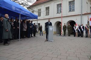 Krakowskie uroczystości w Dniu Pamięci Ofiar Zbrodni Katyńskiej. Fot. Janusz Ślęzak (IPN)