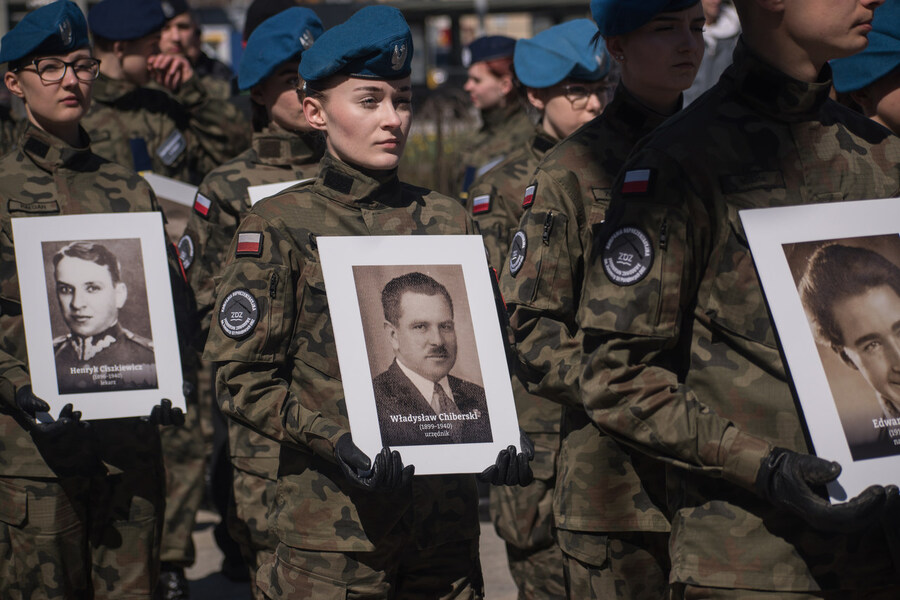 VII Marsz Katyński w Kielcach. Fot. Michał Zawisza (IPN)