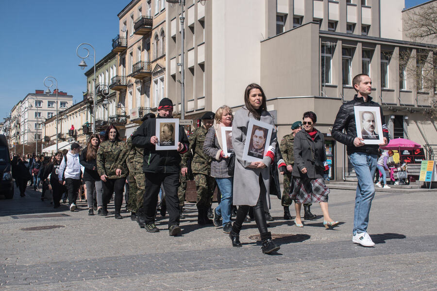 VII Marsz Katyński w Kielcach. Fot. Michał Zawisza (IPN)